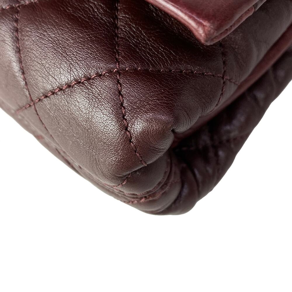 Chanel Single Flap Matelasse Shoulder Bag Lambskin Vintage Calf - Picture 7 of 16
